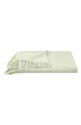 Plaza Silk Fringe Throw Blanket