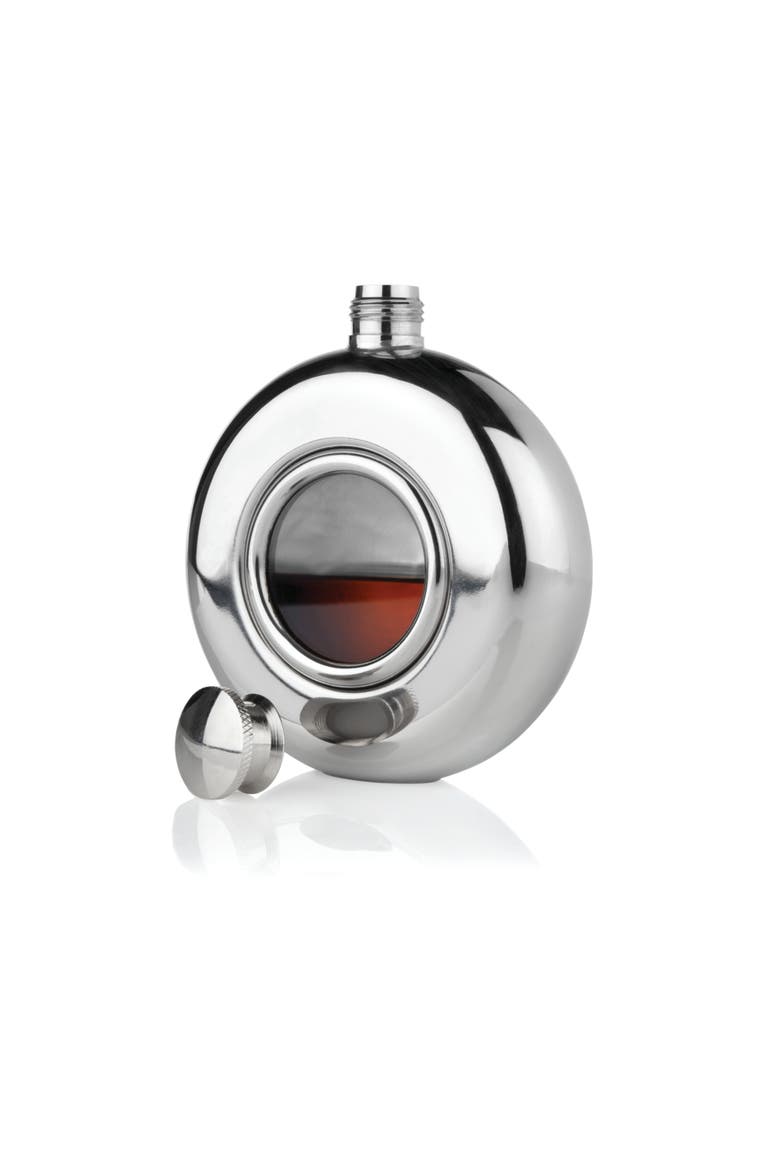 Irving 5 oz Scope Flask in Stainless Steel, Alternate, color, Silver