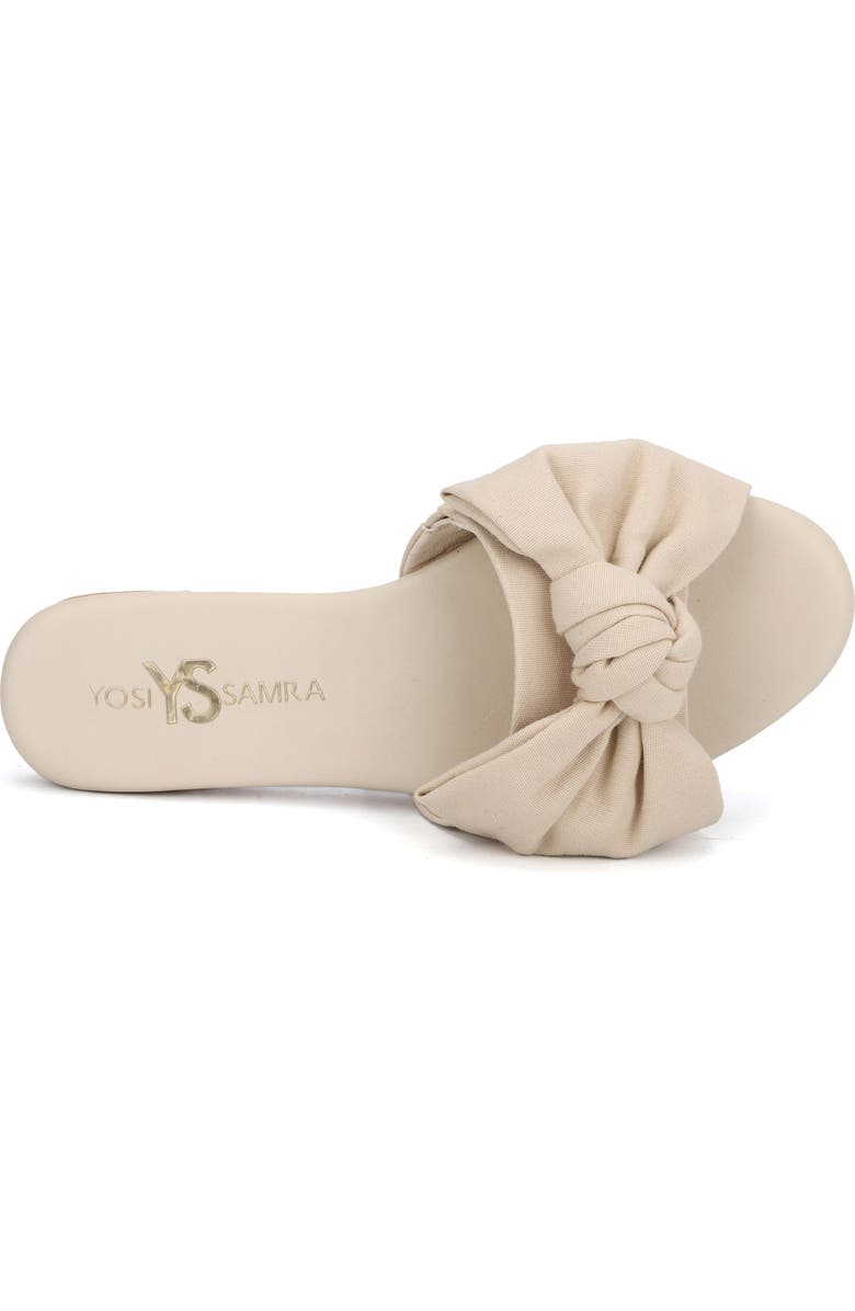 Yosi Samra Mila Bow Slide Sandal, Alternate, color,