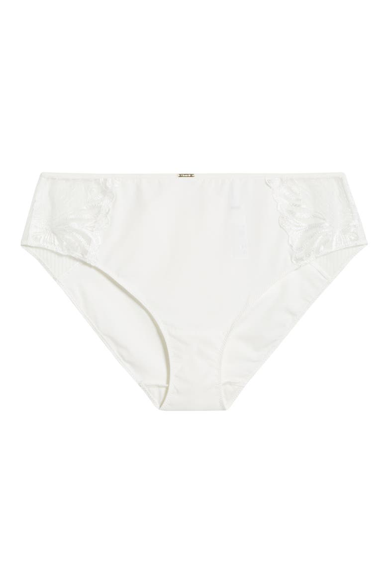 Legend Mid Rise Bikini Briefs, Alternate, color, MILK
