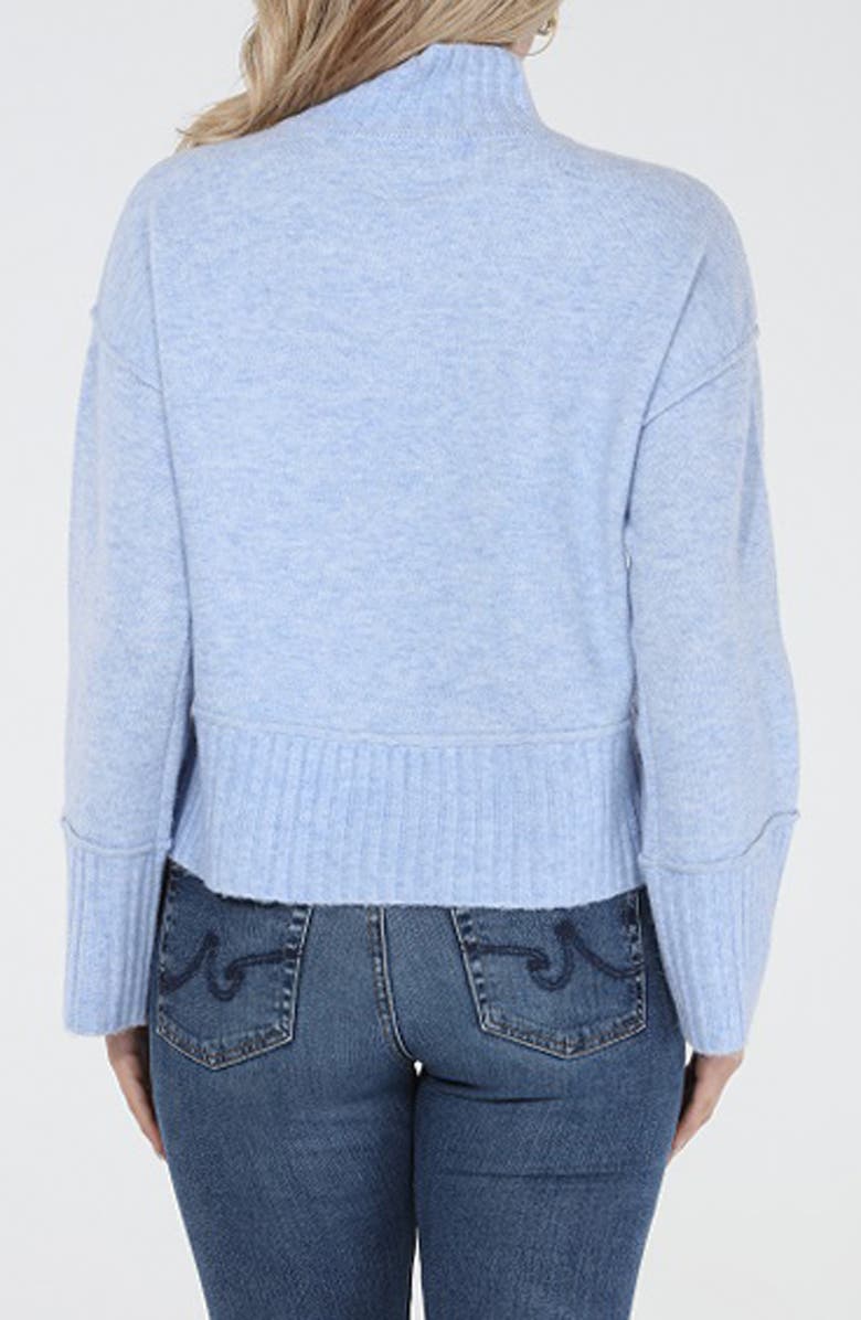 RAIN AND ROSE Turtleneck Sweater, Alternate, color, 