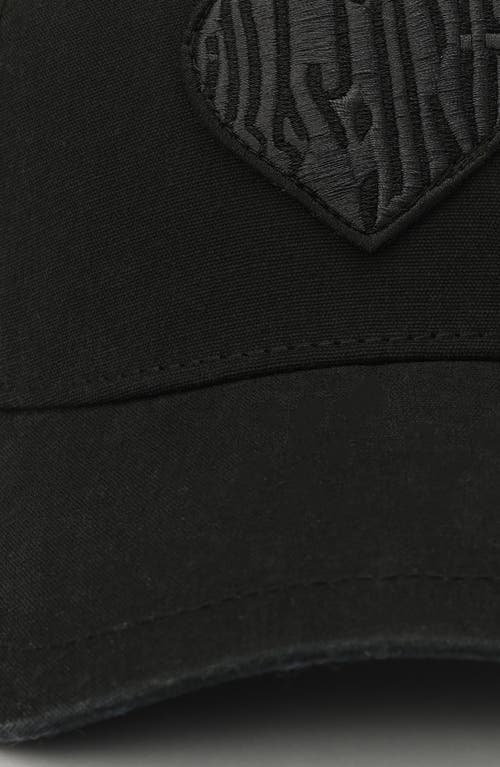 ALLSAINTS ALLSAINTS HEART PATCH COTTON ADJUSTABLE BASEBALL CAP