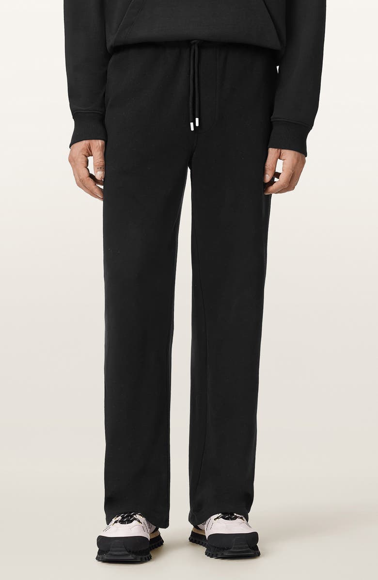AllSaints Asher Sweatpants, Main, color, Jet Black