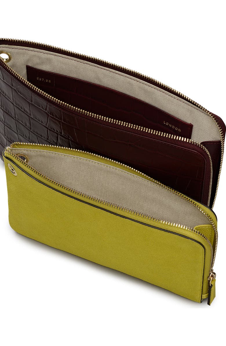 Radley Elms Crescent Medium Multi-Compartment Pouch, Alternate, color, Dark Cherry