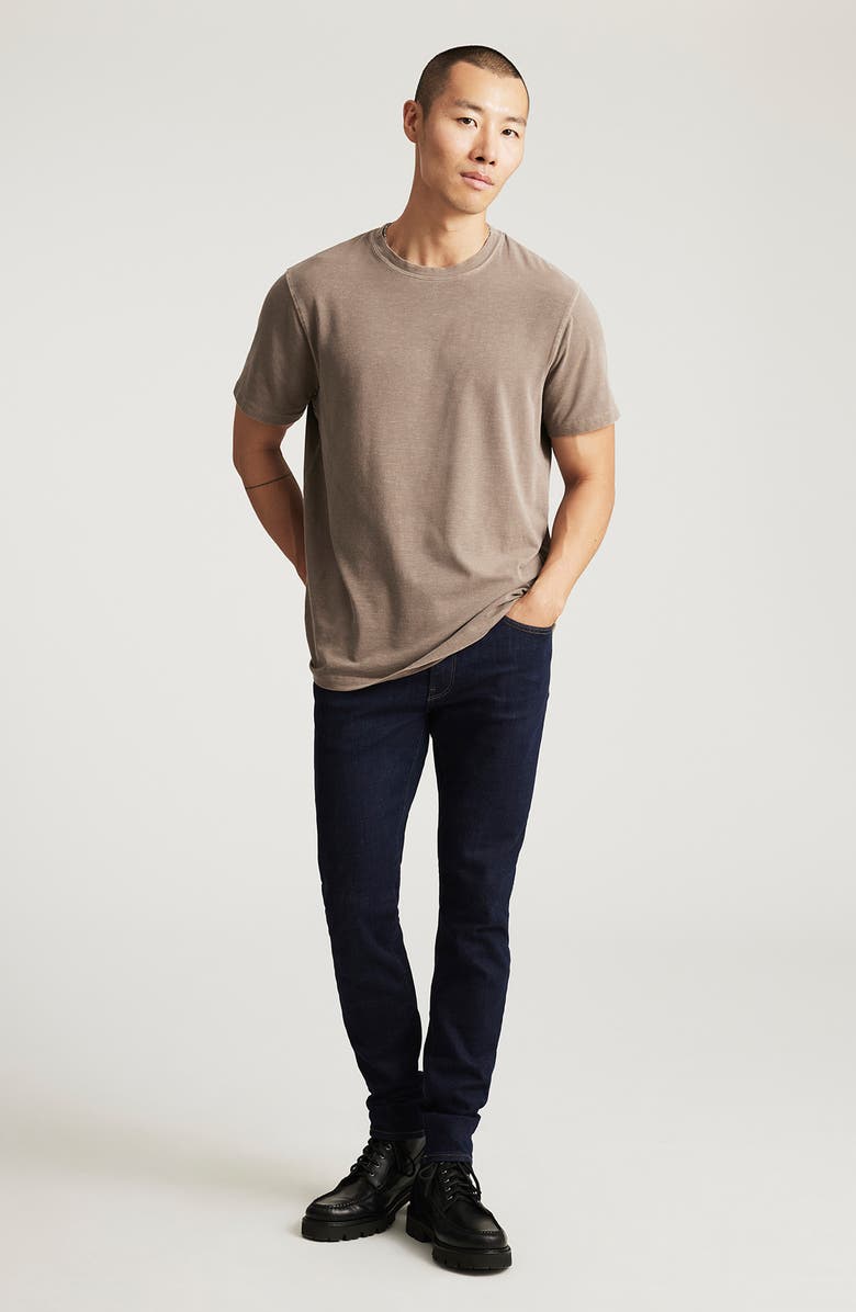 Mavi Jeans Cotton Blend Crewneck T-Shirt, Alternate, color, Shitake