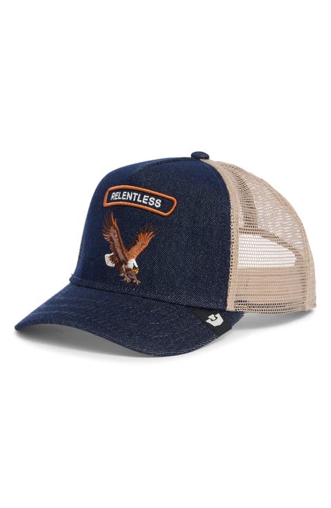 Represent Denim Trucker Hat