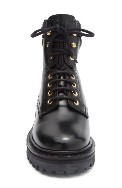 Isabel Marant Campa Lug Sole Boot In Black