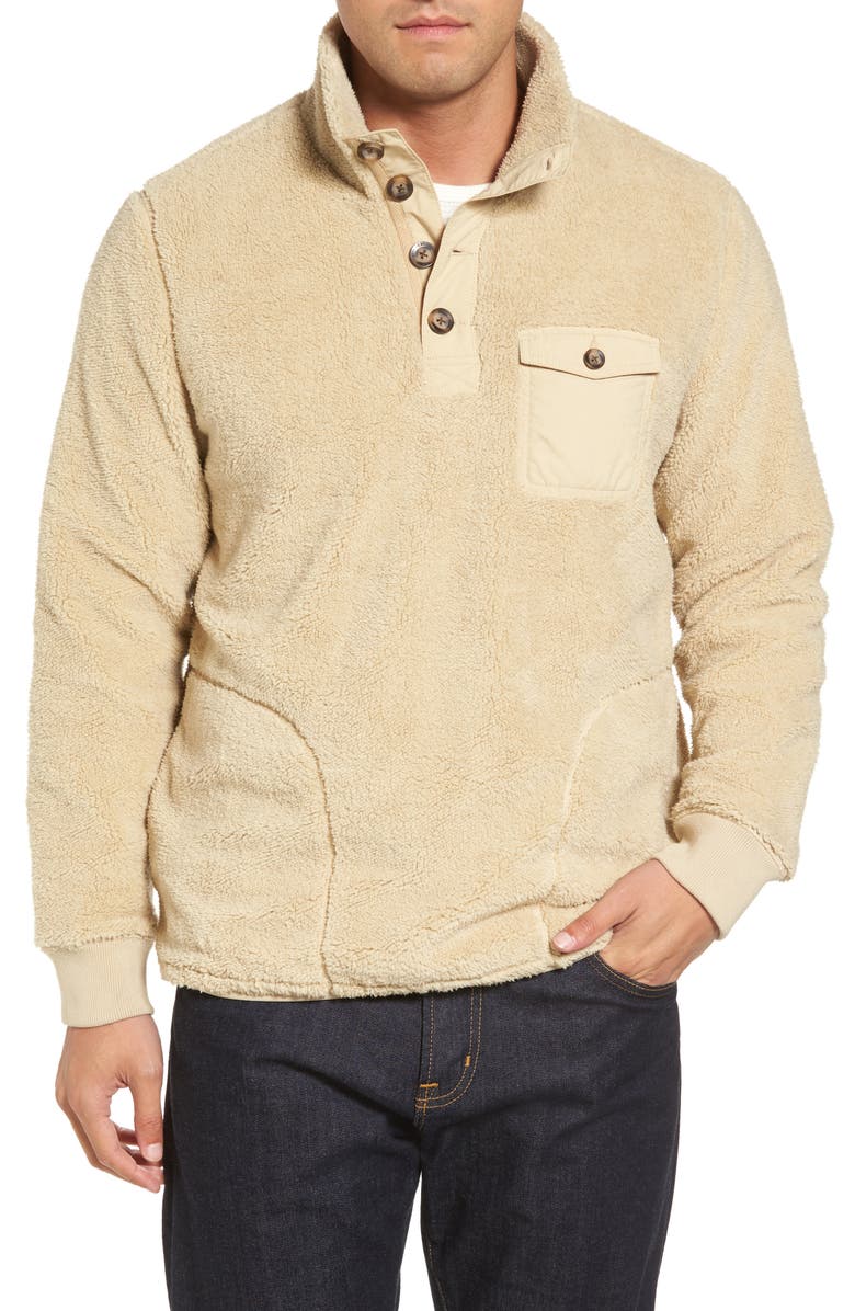 UGG<sup>®</sup> Fuzzy Faux Shearling Pullover, Main, color,