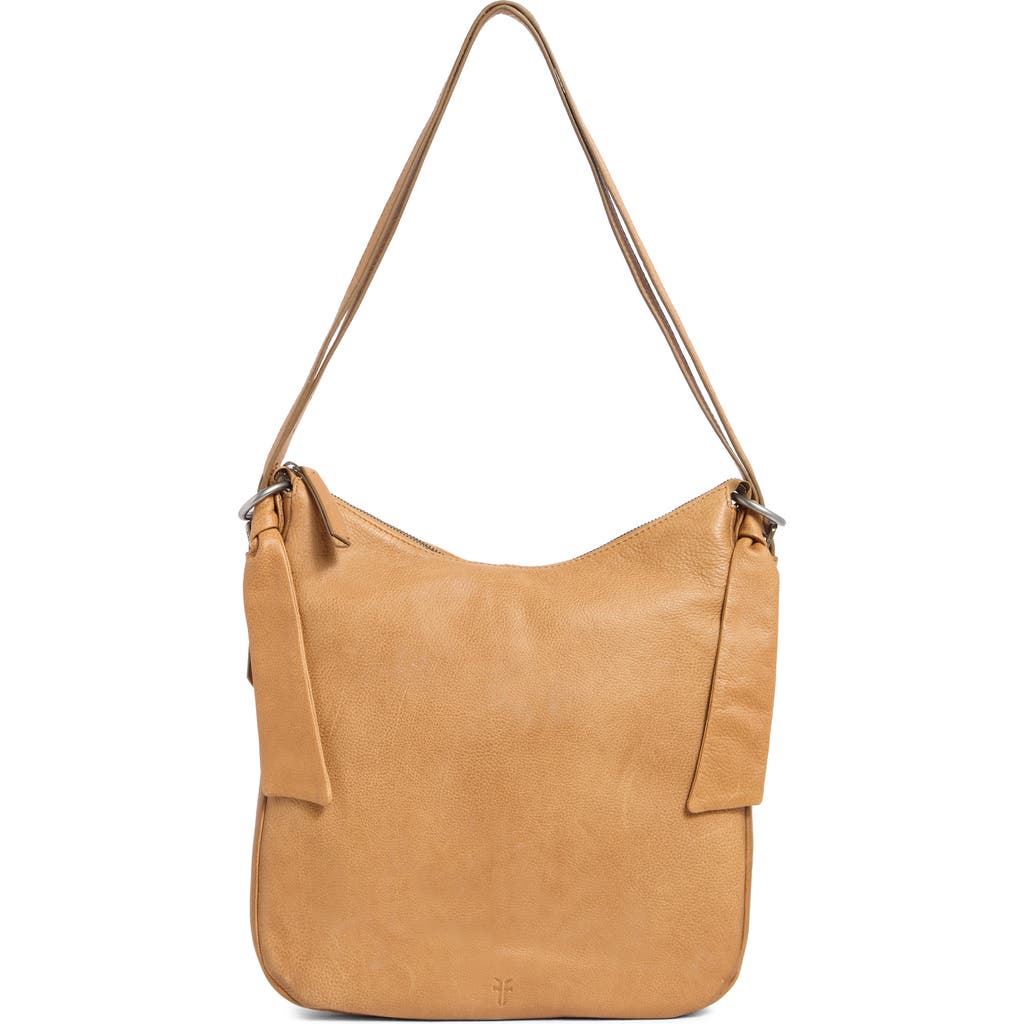 Frye Nora Convertible Backpack Hobo Bag In Sand