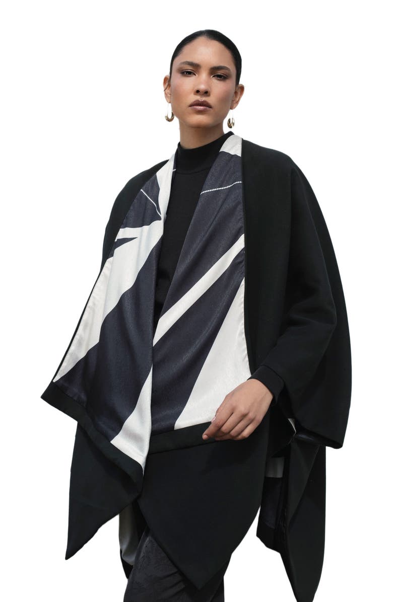 DIARRABLU Amy Reversible Poncho, Alternate, color, 