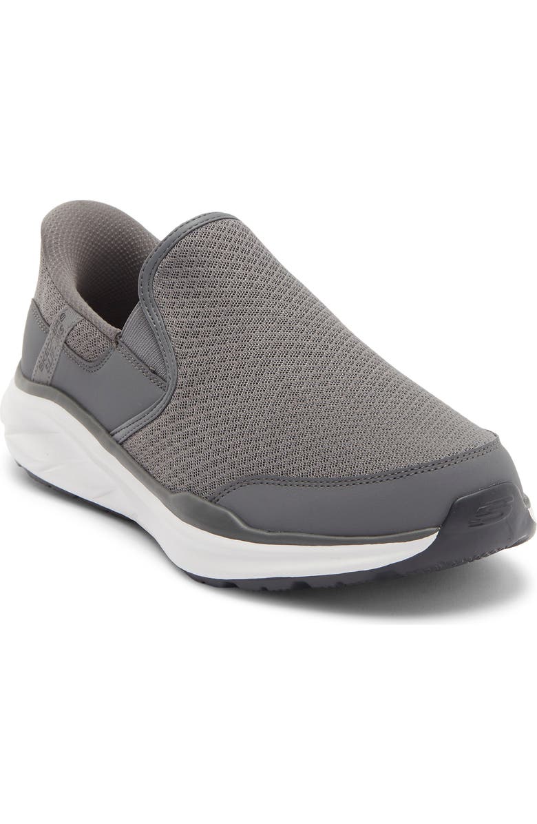 SKECHERS Slip-Ins<sup>®</sup> Relaxed Fit<sup>®</sup> Slip-On Sneaker, Main, color, Grey