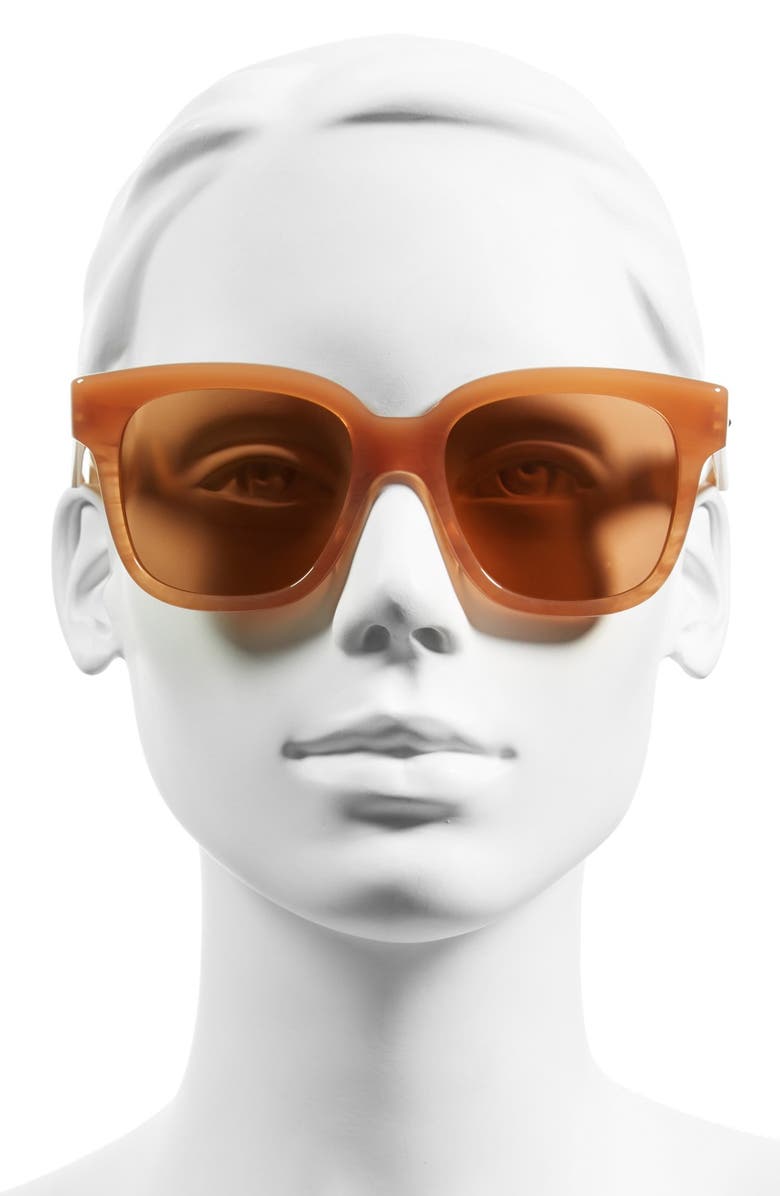 Oliver Peoples 'Brinley' 54mm Retro Sunglasses, Alternate, color,