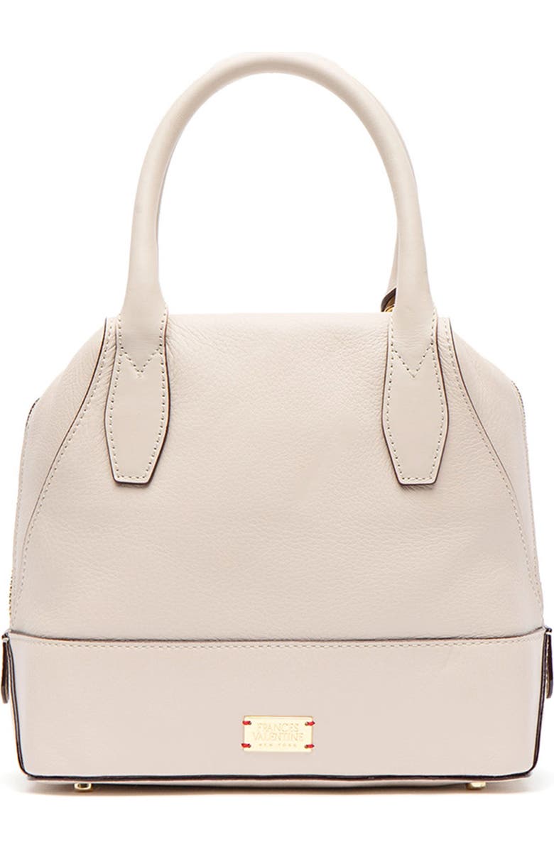 Frances Valentine Small Abby Leather Satchel, Main, color,