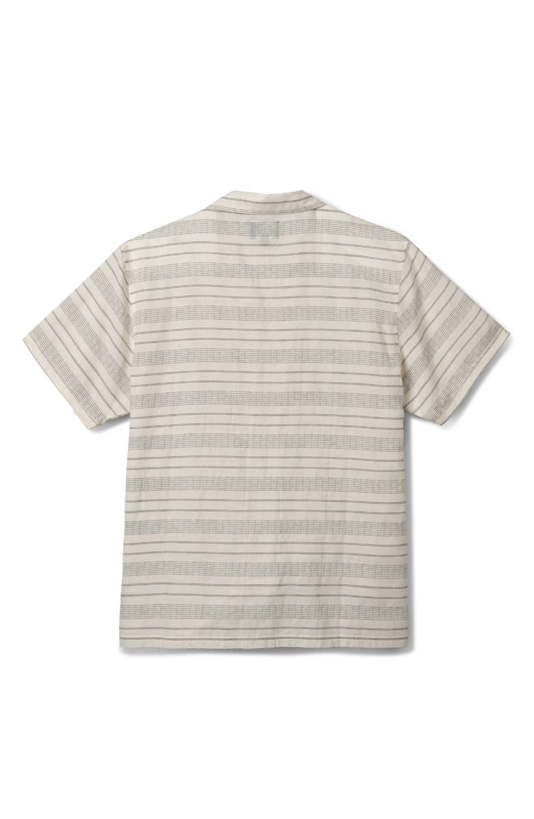 Maui & Sons Terra Nova Camp Shirt, Alternate, color, Bone
