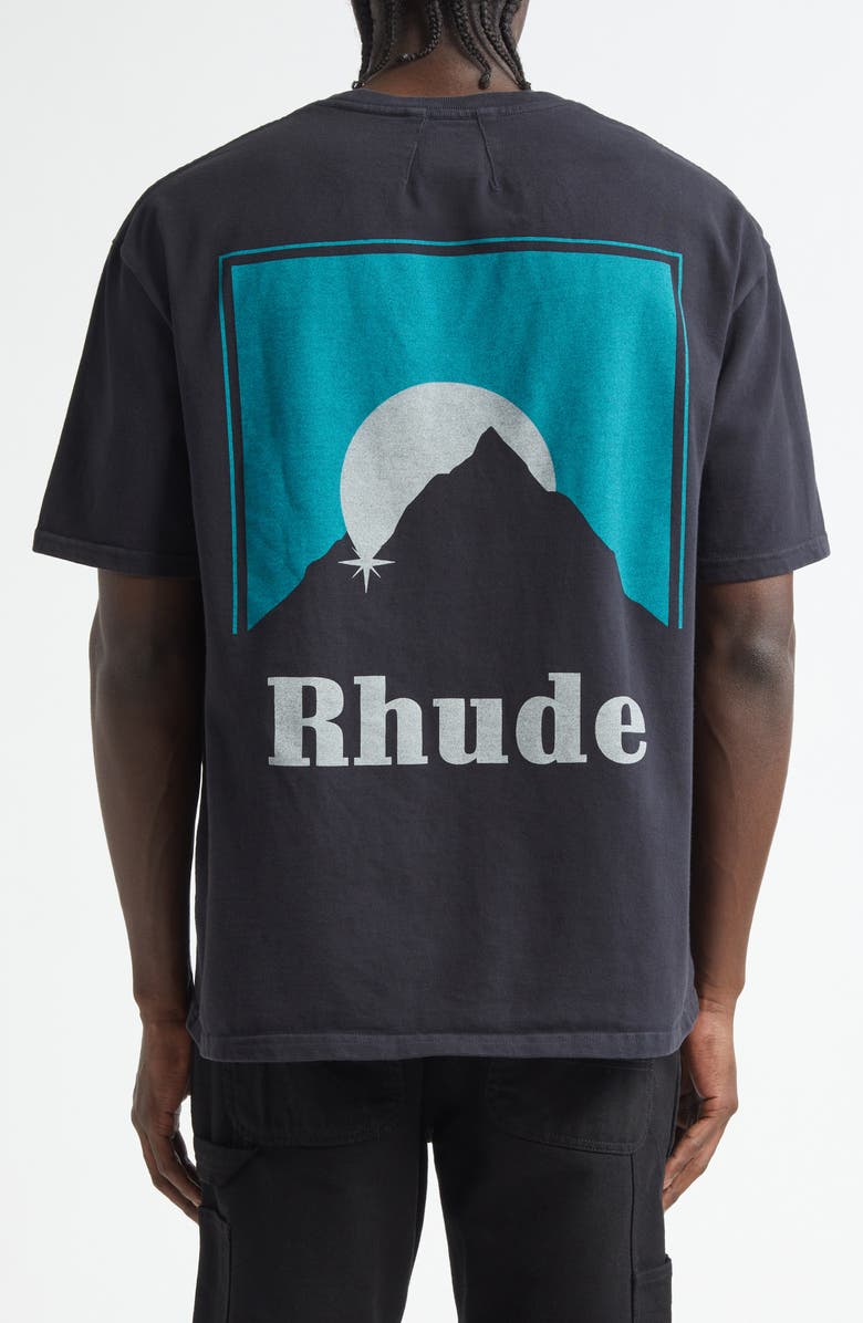 Rhude Moonlight Graphic T-Shirt, Alternate, color, 