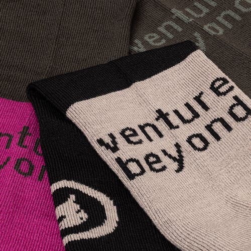 Backcountry Venture Beyond Merino Blend Ski Sock In Black