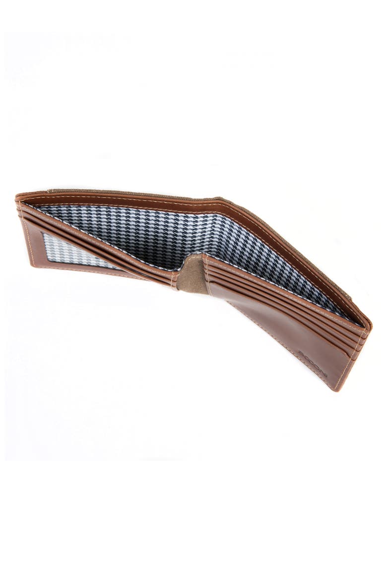 Bryant LTE Wallet, Alternate, color, MAHOGANY/ HEATHER