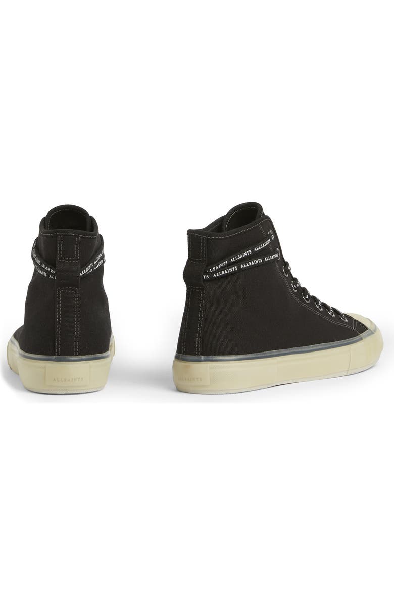AllSaints Jaxon High Top Canvas Sneaker, Alternate, color,