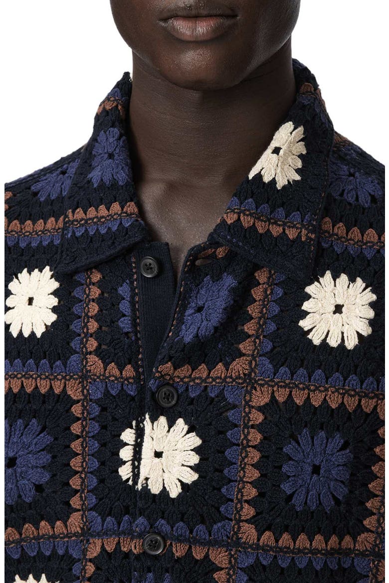 Mandon Cardigan, Alternate, color, MOONSTONE BLUE
