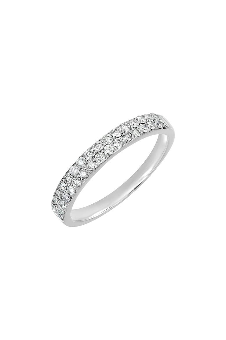 Pavé Diamond Ring - 0.44ct. (Nordstrom Exclusive), Main, color, 14K WHITE GOLD