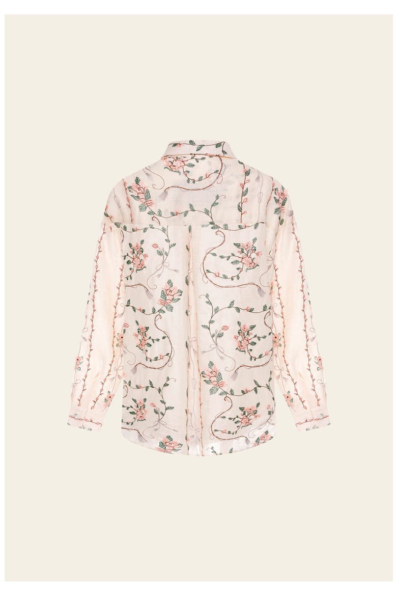Cecilia Navegante Shirt, Alternate, color, Ivory