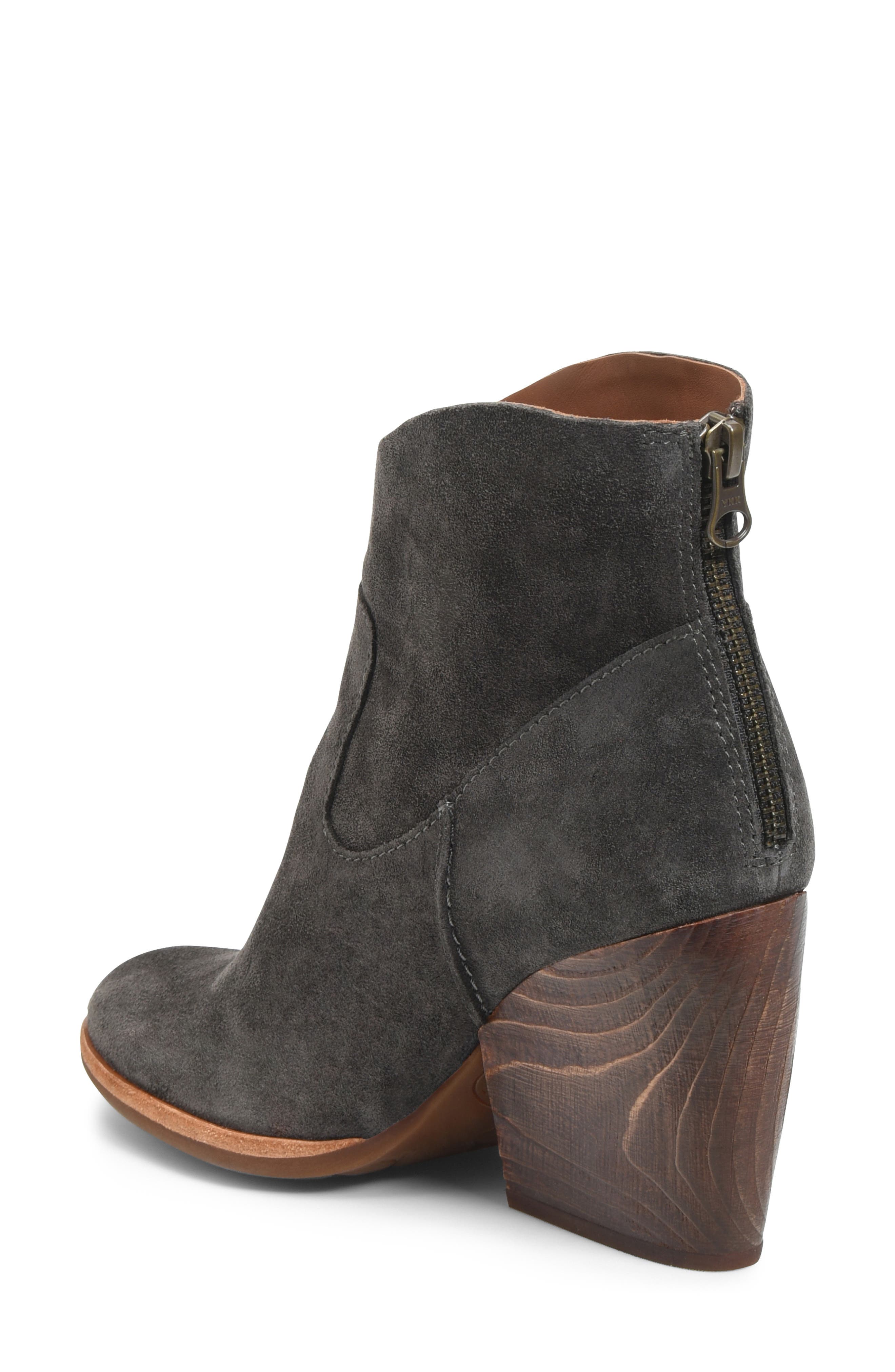Lapra Bootie, Alternate, color, GREY SUEDE