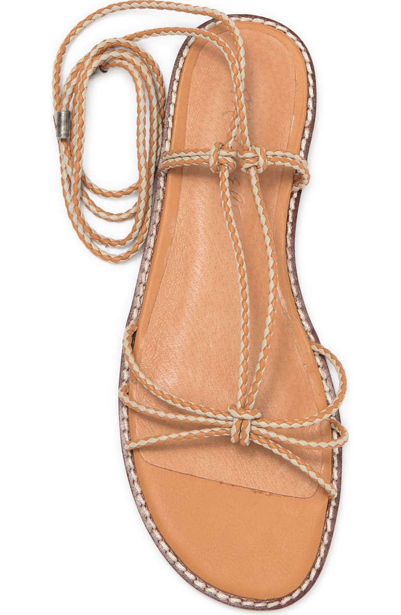 Madewell Braided Lace-up Sandal, Alternate, color,