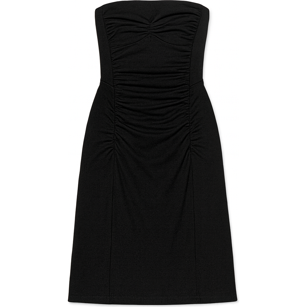 Vir Vita Gaia Dress In Black