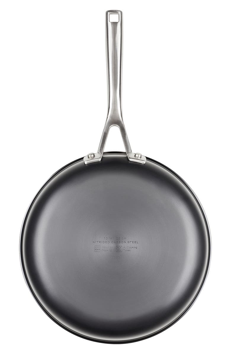 KITCHENAID 10-Inch Carbon Steel Skillet, Alternate, color, Gray