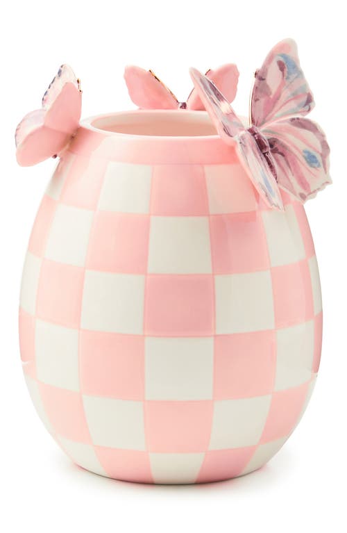Mackenzie-childs Mackenzie Childs Eternity Vase In Pink