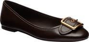 COACH Margot Leather Ballet Flat