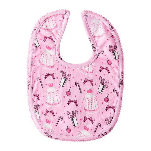 Rachel Riley Eloise Candy Babygro Gift Set In Pink