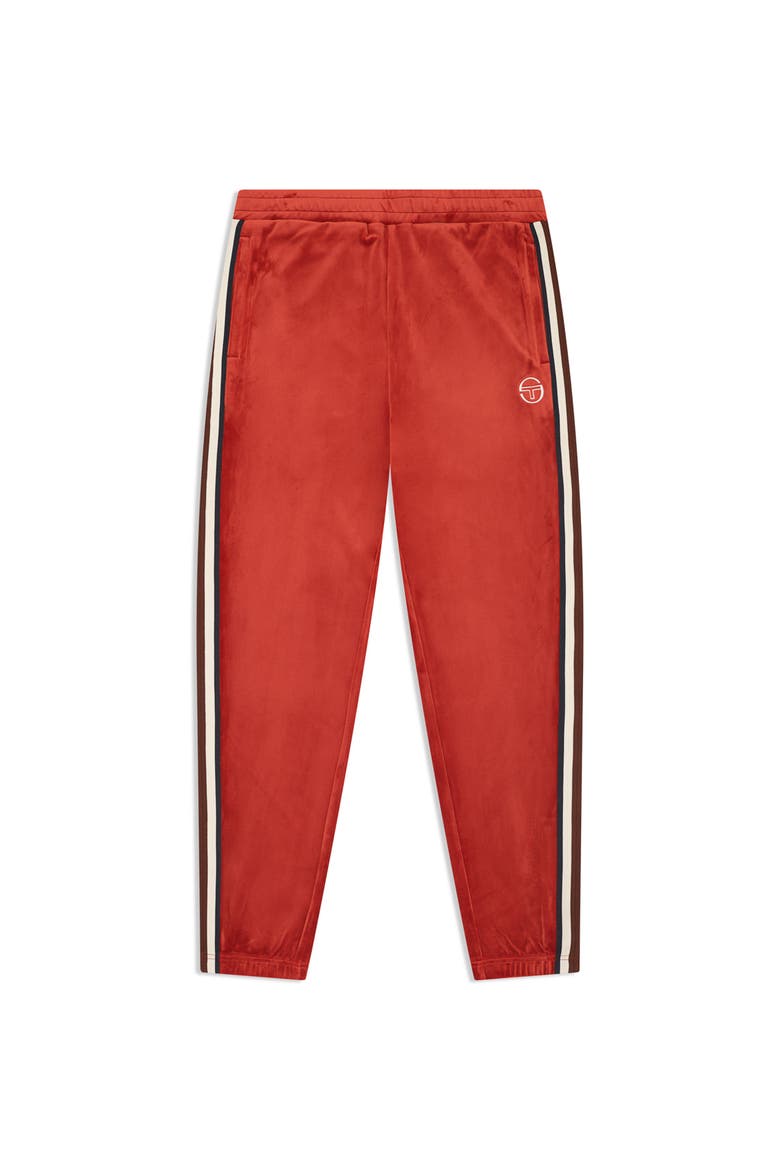 Linera Velour Track Pant, Alternate, color, BOSSA NOVA