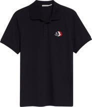 Moncler Logo Patch Cotton Polo