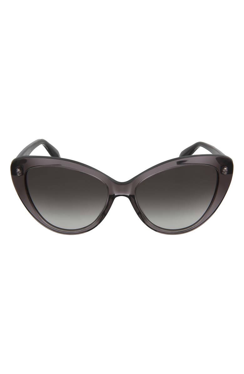 McQueen Alexander McQueen 56mm Cat Eye Sunglasses, Main, color, 