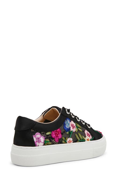 Betsey Johnson Jayla Platform Sneaker In Multi