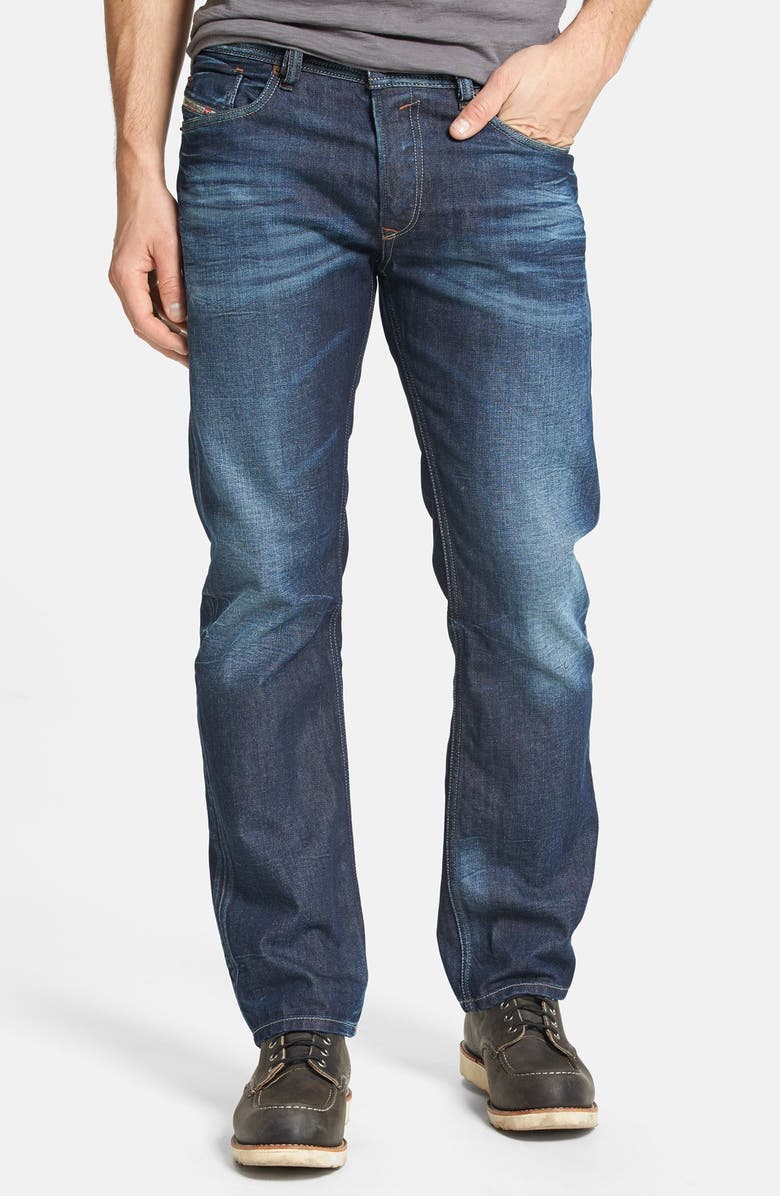 DIESEL<sup>®</sup> 'Waykee' Straight Leg Jeans, Main, color, 