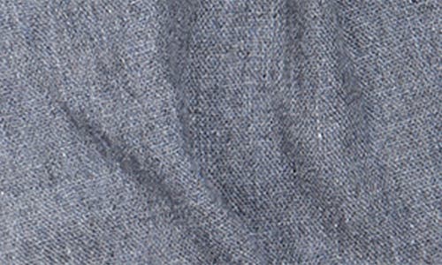 Saachi Wool Blend Fringe Scarf In Light Charcoal