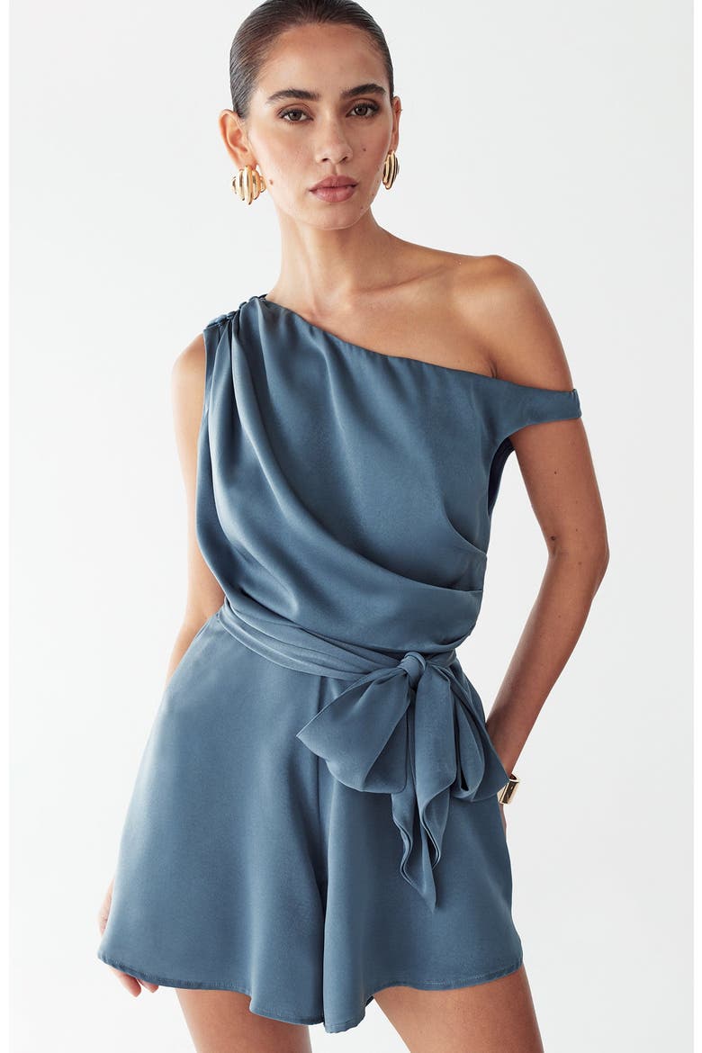 Sky Romper, Alternate, color, Steel Blue