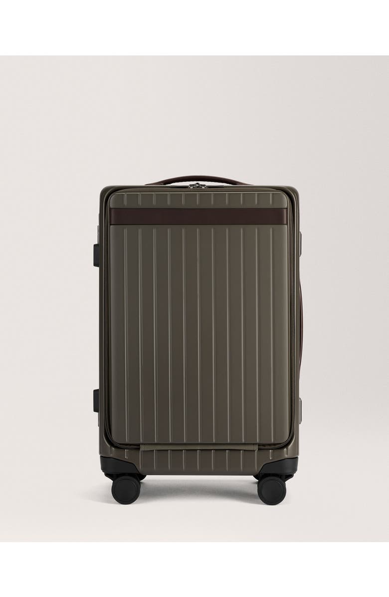 CF102 The Carry-on X Suitcase, Main, color, Dark Olive / Chocolate