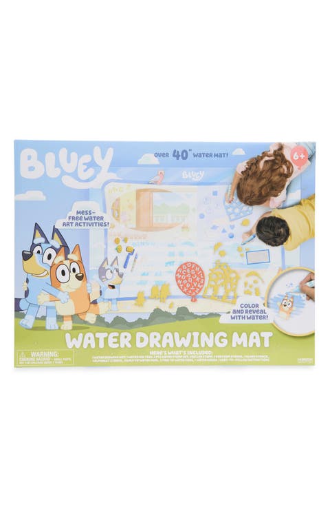 Kids' Bluey Water Drawing Mat Set