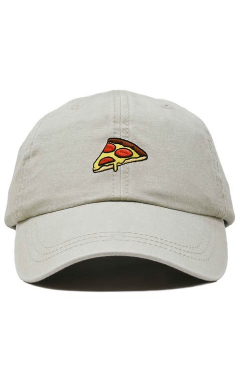 Pizza Slice Embroidered Dad Hat