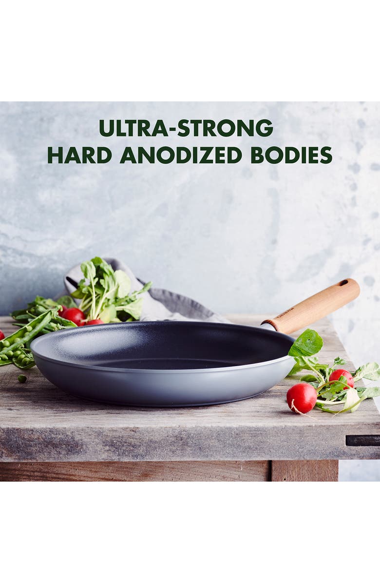 GreenPan Mayflower Anodized Stainless Steel Ceramic Nonstick Frying Pan, Alternate, color, 