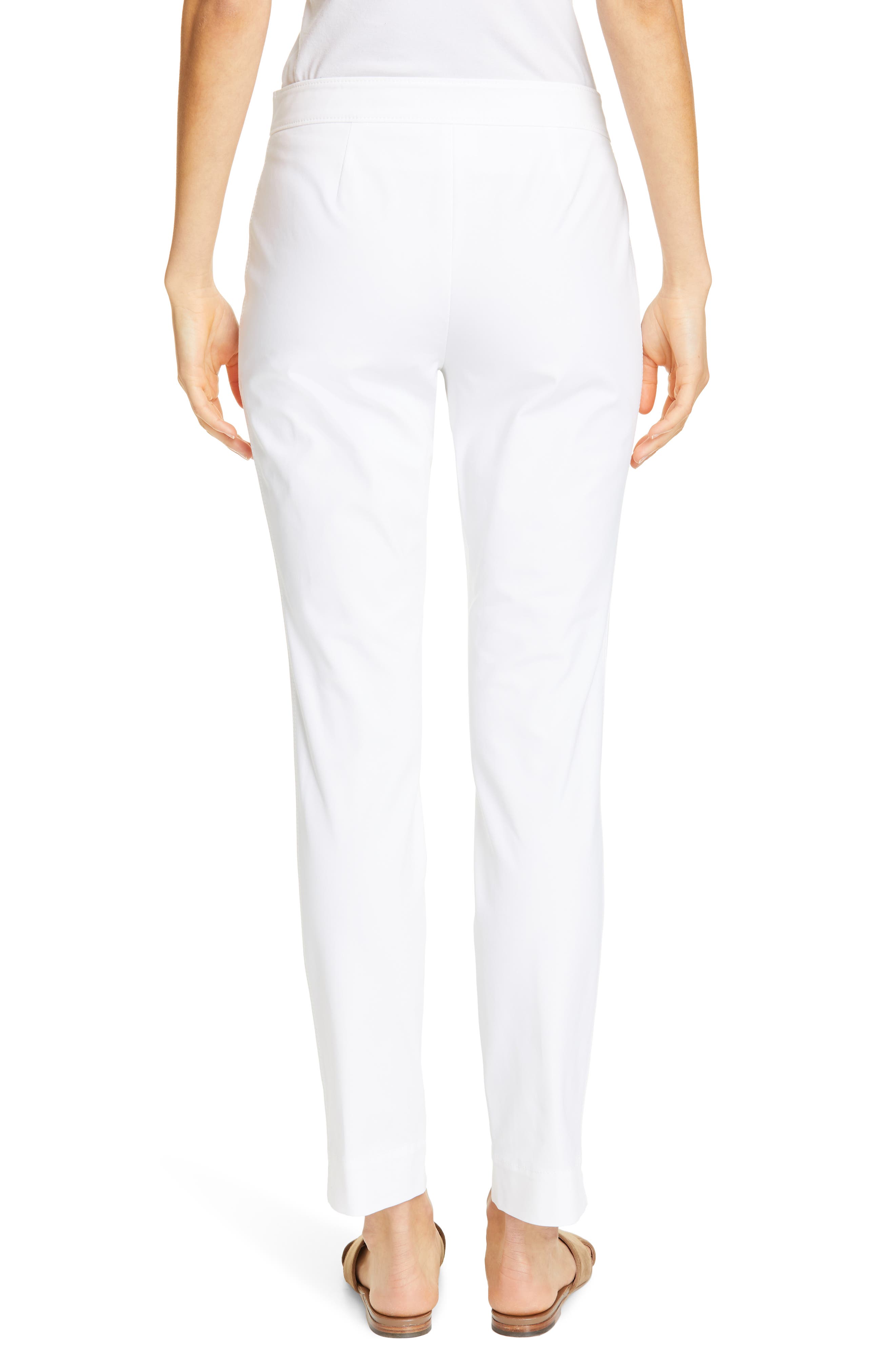 Lafayette 148 New York Manhattan Fundamental Step Hem Slim Pants