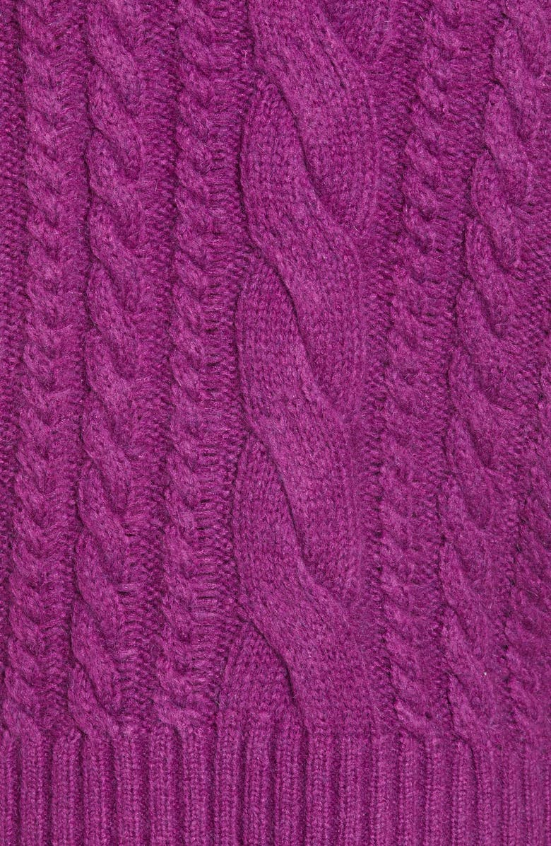 Rebecca Minkoff Maxine Cable Knit Sweater, Alternate, color, 