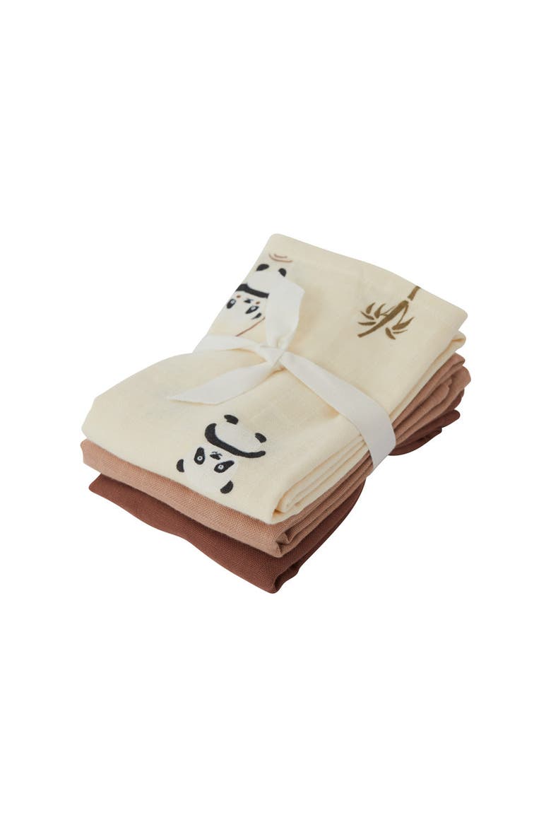 Muslin Square, Main, color, Panda