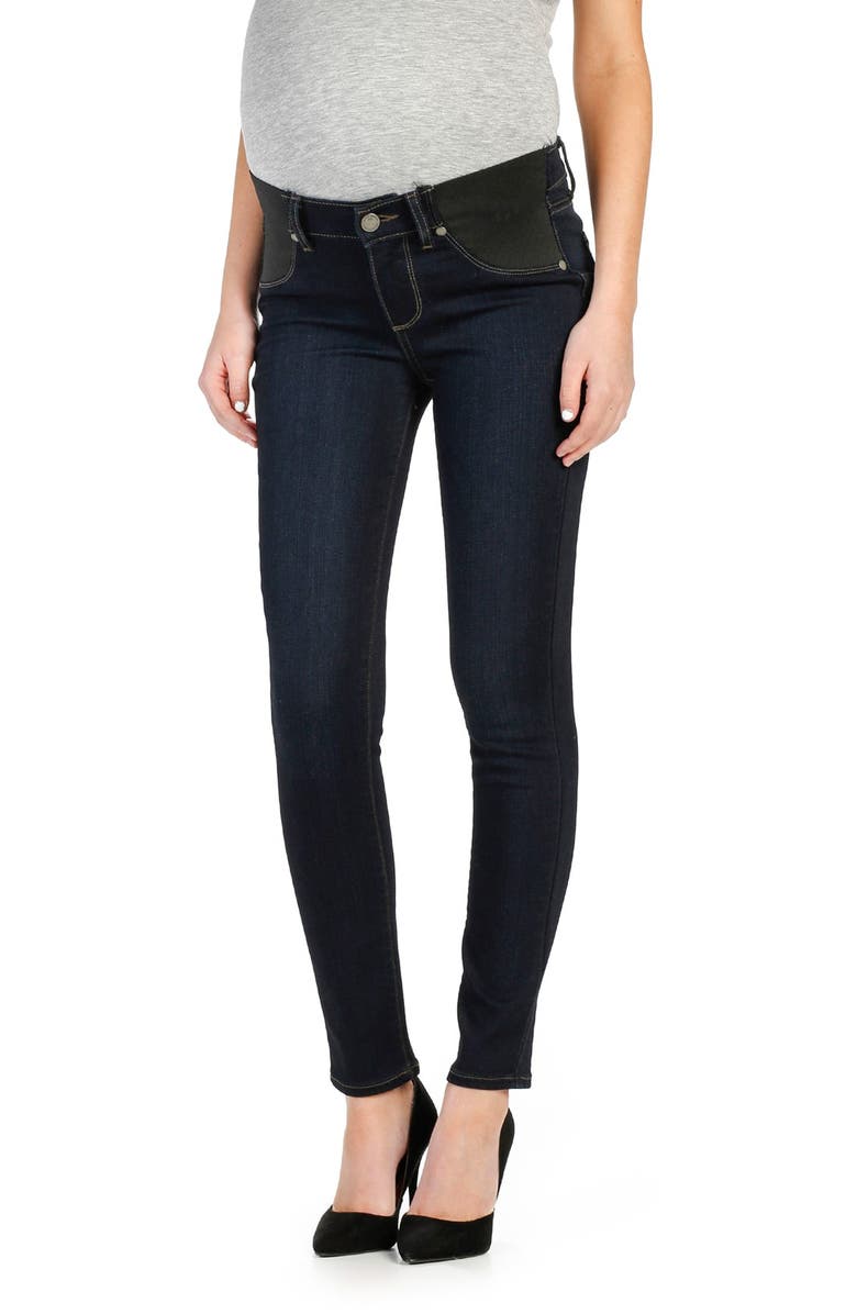 PAIGE Transcend - Verdugo Ankle Skinny Maternity Jeans, Main, color,