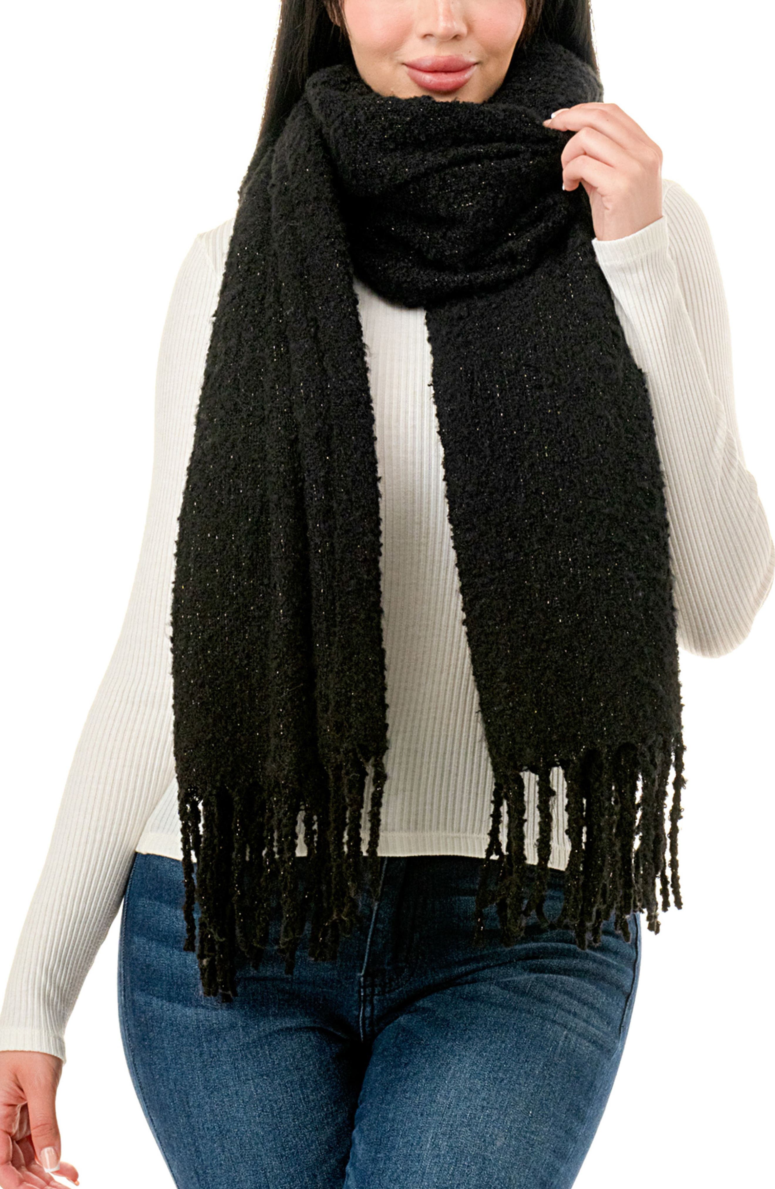 MARCUS ADLER Fringe Scarf