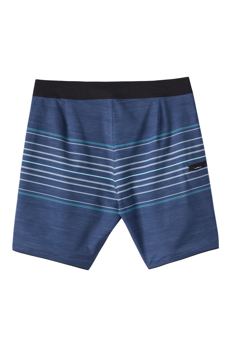 Kids' Hyperfreak Heat Stripe Swim Trunks, Alternate, color, NAVY