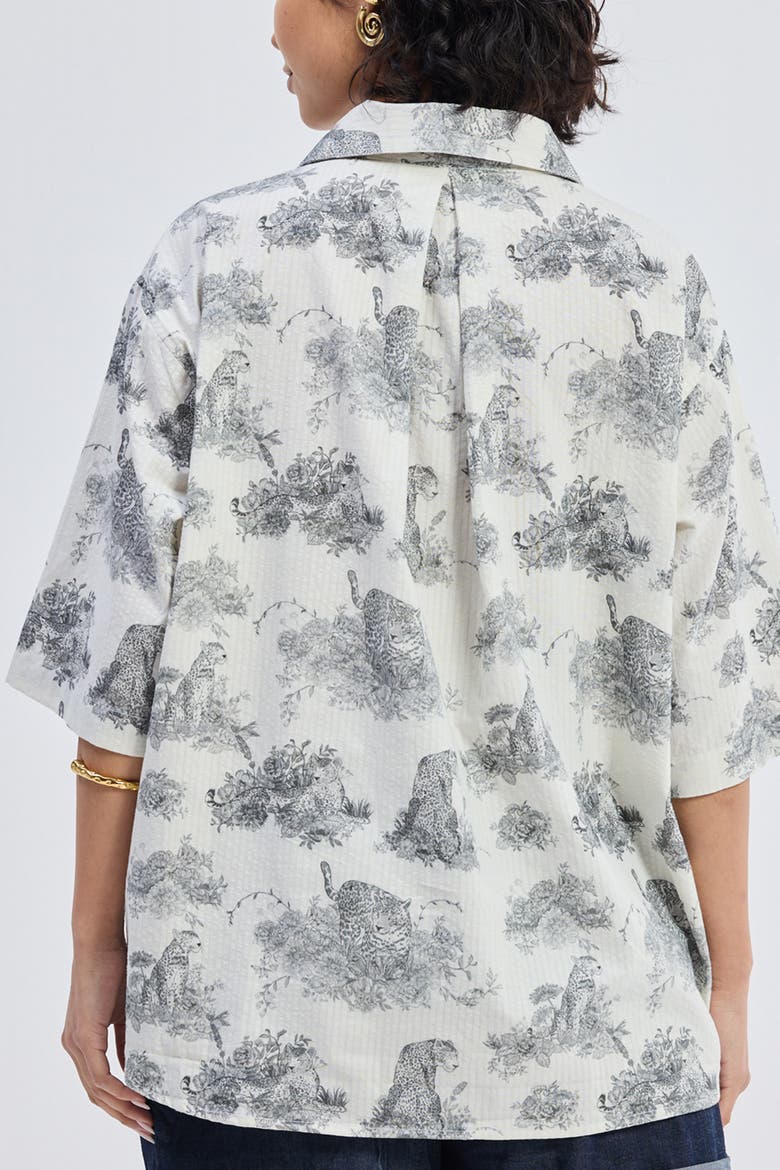 Oversized High-Low Shirt, Alternate, color, Light Green